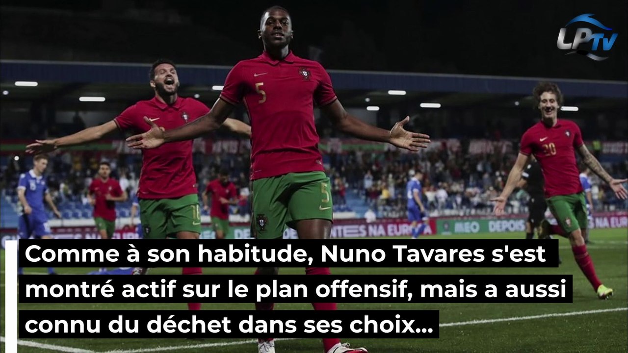 OM : les actions de Nuno Tavares avec le Portugal U21
