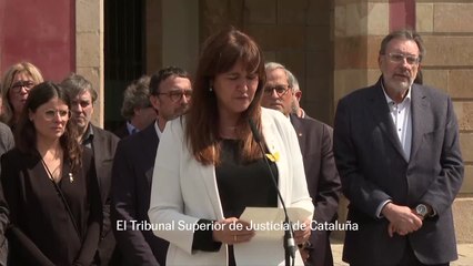 Laura Borràs (30 de marzo de 2023): "No esperaba una sentencia justa porque no he tenido un juicio justo"