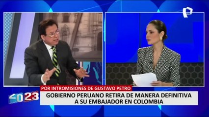 Rodríguez Mackay: "Retiro de embajador peruano de Colombia reduce las relaciones con ese país"