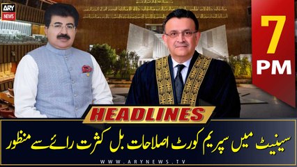ARY News Headlines | 7 PM | 30th March 2023