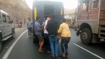bolero collided with mini truck