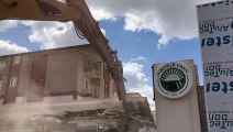 İBB, Hiranur Vakfı'nın kaçak binasını yıktı