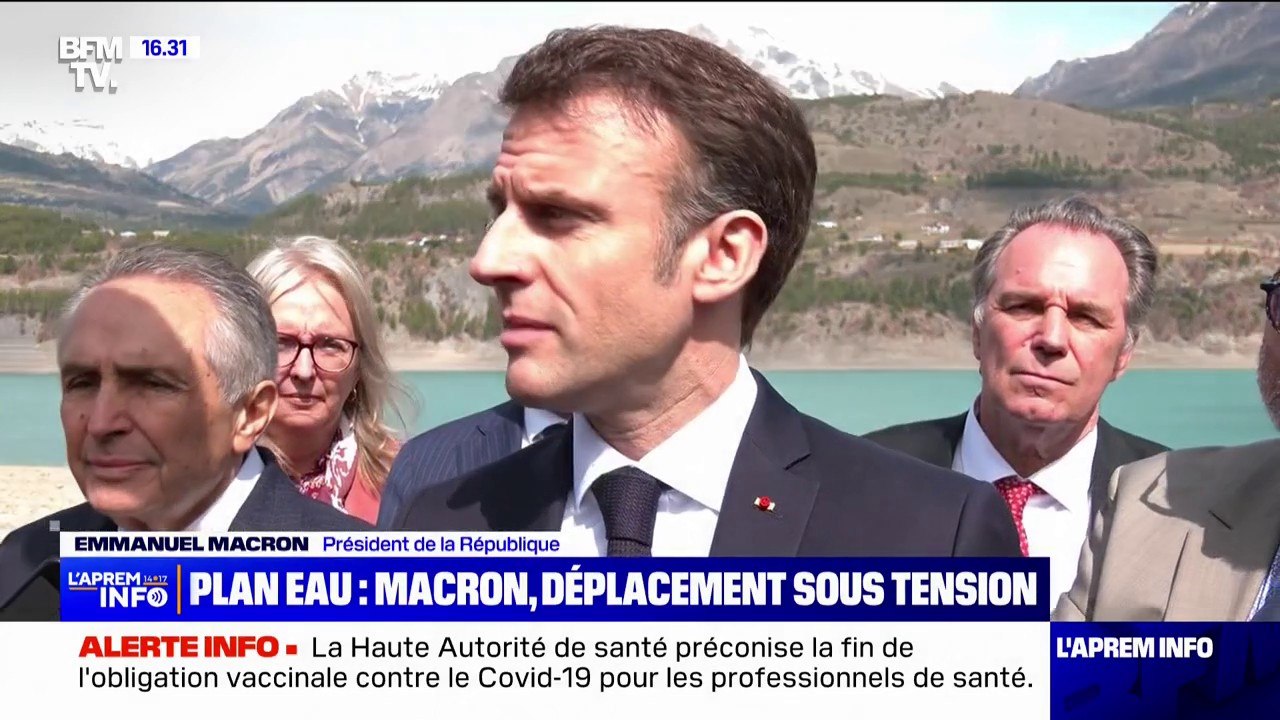 Emmanuel Macron dans les Hautes-Alpes: un dépla...