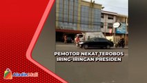 Pemotor Nekat Terobos Iring-Iringan Presiden Jokowi, Polisi: Pelaku Panik