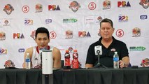 Barangay Ginebra postgame press conference after sweeping San Miguel in the 2023 PBA Governors' Cup semifinals