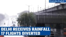 Delhi receives surprise rainfall, 17 flights diverted from the airport | Oneindia News