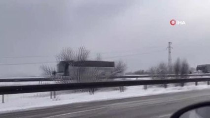 Bolu'da zincirleme trafik kazası: Ankara istikametinde TEM Otoyolu trafiğe kapandı
