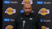 Coach Darvin Ham after the Los Angeles Lakers victory against the Chicago Bulls