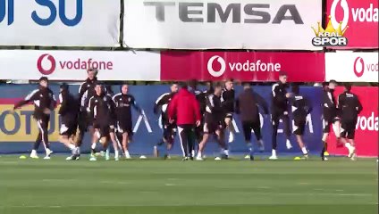 Beşiktaş, derbi maçının hazırlıklarını sürdürdü