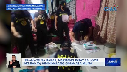 19-anyos na babae, nakitang patay sa loob ng bahay; hinihinalang ginahasa muna | Saksi