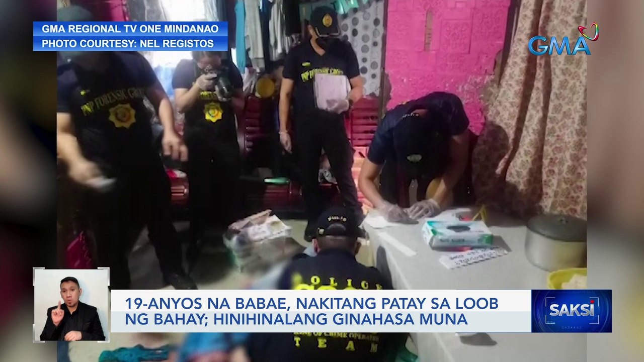 19-anyos na babae, nakitang patay sa loob ng bahay; hinihinalang ginahasa muna | Saksi