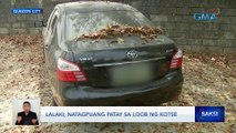 Lalaki, natagpuang patay sa loob ng kotse | Saksi