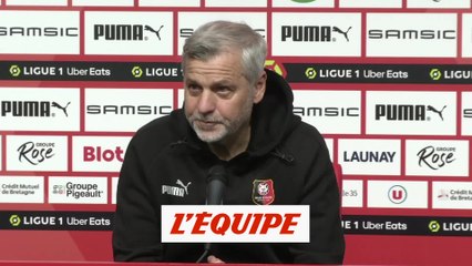 Genesio avant Lens : « En s'imposant, on pourrait recoller » - Foot - L1 - Rennes