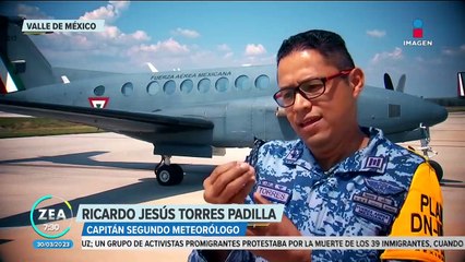 Inicia el bombardeo de nubes sobre la zona del sistema Cutzamala