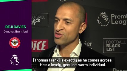 Brentford director gushes over manager Thomas Frank