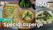 Nos 3 meilleures recettes avec des asperges vertes - 750g
