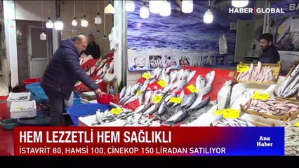 Hem lezzetli hem sağlıklı... İşte İstanbul'da tezgahtaki balık fiyatları