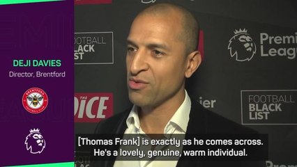 Brentford director gushes over manager Thomas Frank