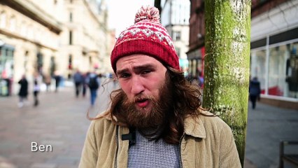 Glaswegians react to Billy Connolly's art 'Born On A Rainy Day’ series.