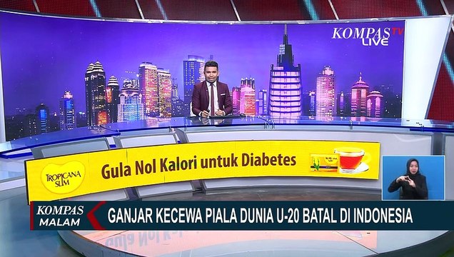 Ganjar Kecewa FIFA Batalkan Indonesia Jadi Tuan Rumah Piala Dunia U-20
