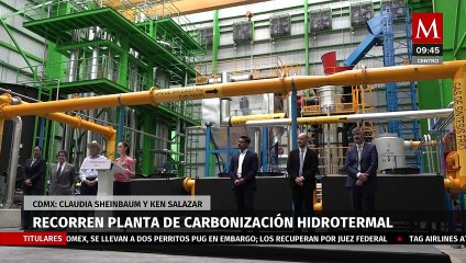 Planta de carbonización hidrotermal comenzará a operar en mayo, asegura Sheinbaum