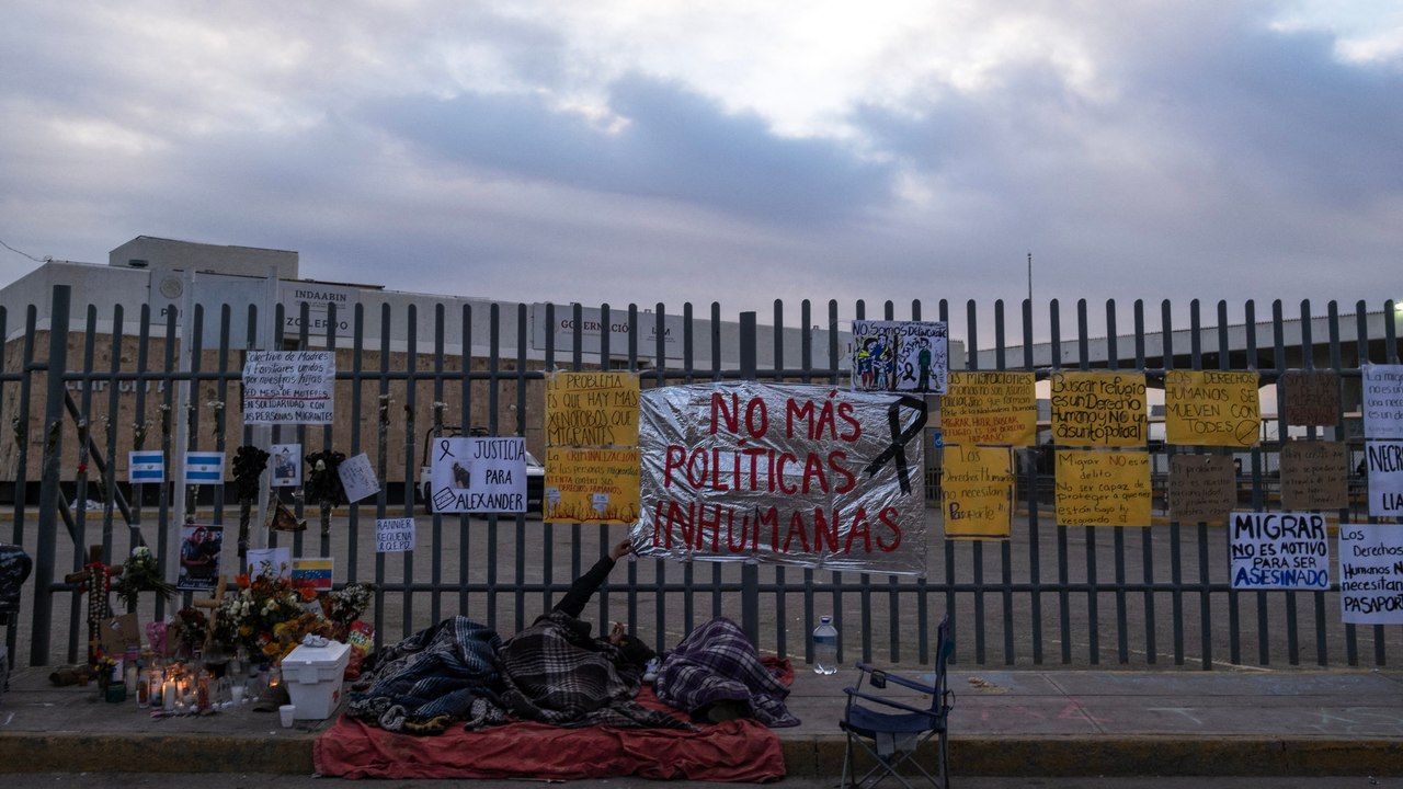 Familiares de migrantes fallecidos en Cuidad Juárez  exigen justicia
