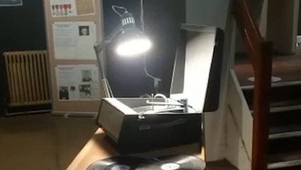 Gramophone records found inside Nazi U-boat played for first-ever time