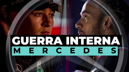 La guerra interna de Mercedes entre Hamilton y Russell