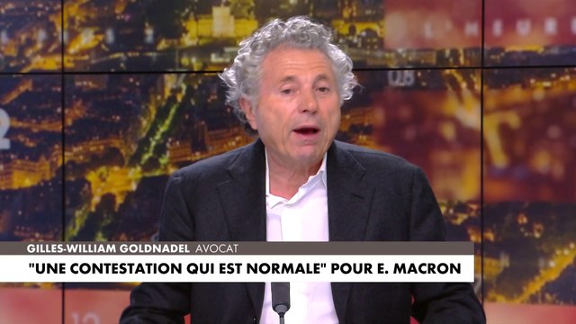 Gilles-William Goldnadel : «Emmanuel Macron espère que le mouvement de contestation passe»