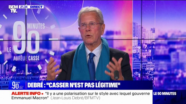 Jean-Louis Debré, ancien ministre de l’Intérieur, sur l'article 49.3: La Constitution a été approuvée par le peuple français, le 49.3 y figure, donc ce n'est pas un vice anti-démocratique