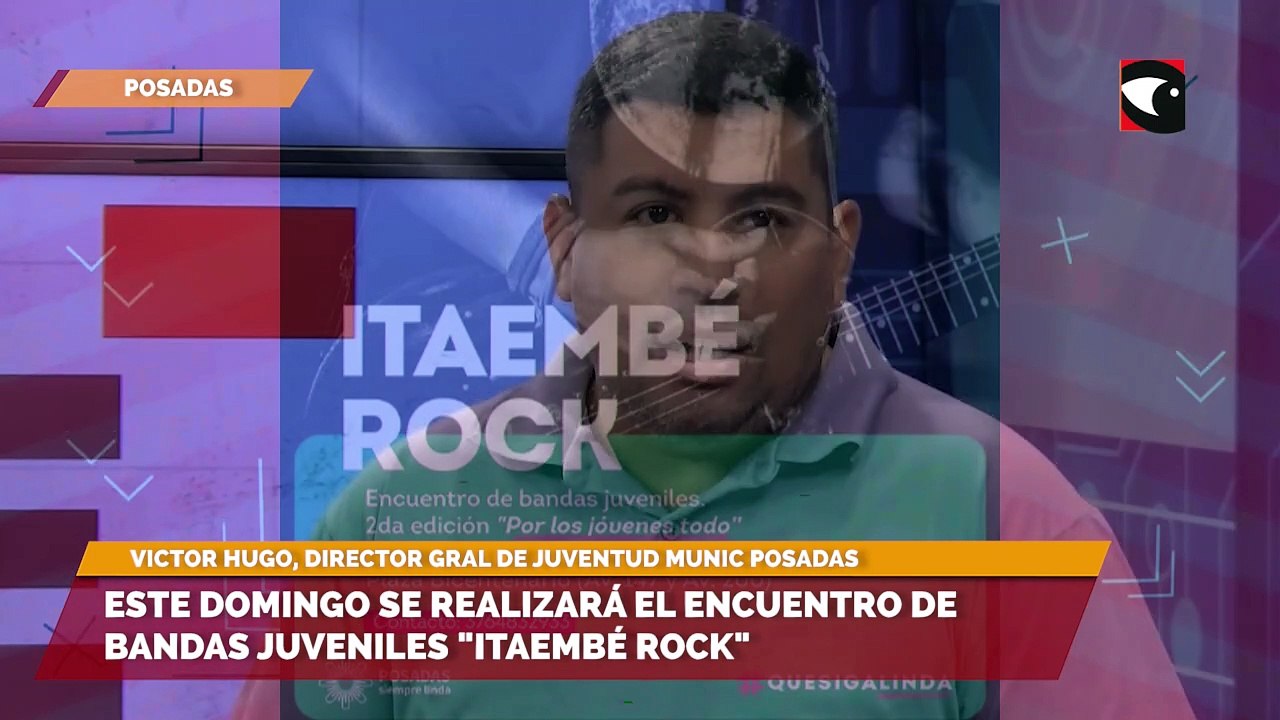 Posadas: Este domingo se realizará el encuentro de bandas juveniles "Itaembé Rock"