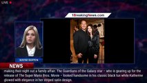 Chris Pratt and Katherine Schwarzenegger coordinate in chic black outfits