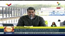 Pdte. Nicolás Maduro: Estamos en perfecta unión cívico- militar enfrentando a las mafias