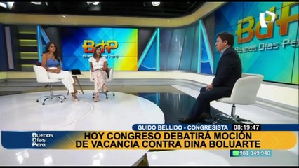 Guido Bellido: "De no contar con los votos, no vas a aplaudir las responsabilidades sobre las muertes"