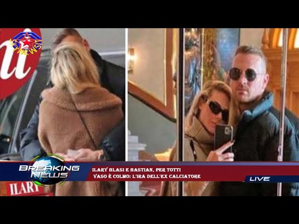 Ilary Blasi e Bastian, per Totti  vaso è colmo: l'ira dell'ex calciatore