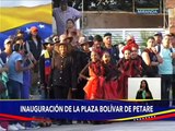 Inauguran la plaza Bolívar de Petare en el municipio Sucre del estado Miranda