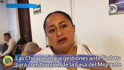 Las Choapas inicia gestiones ante Sedatu para construcción de la Casa del Migrante