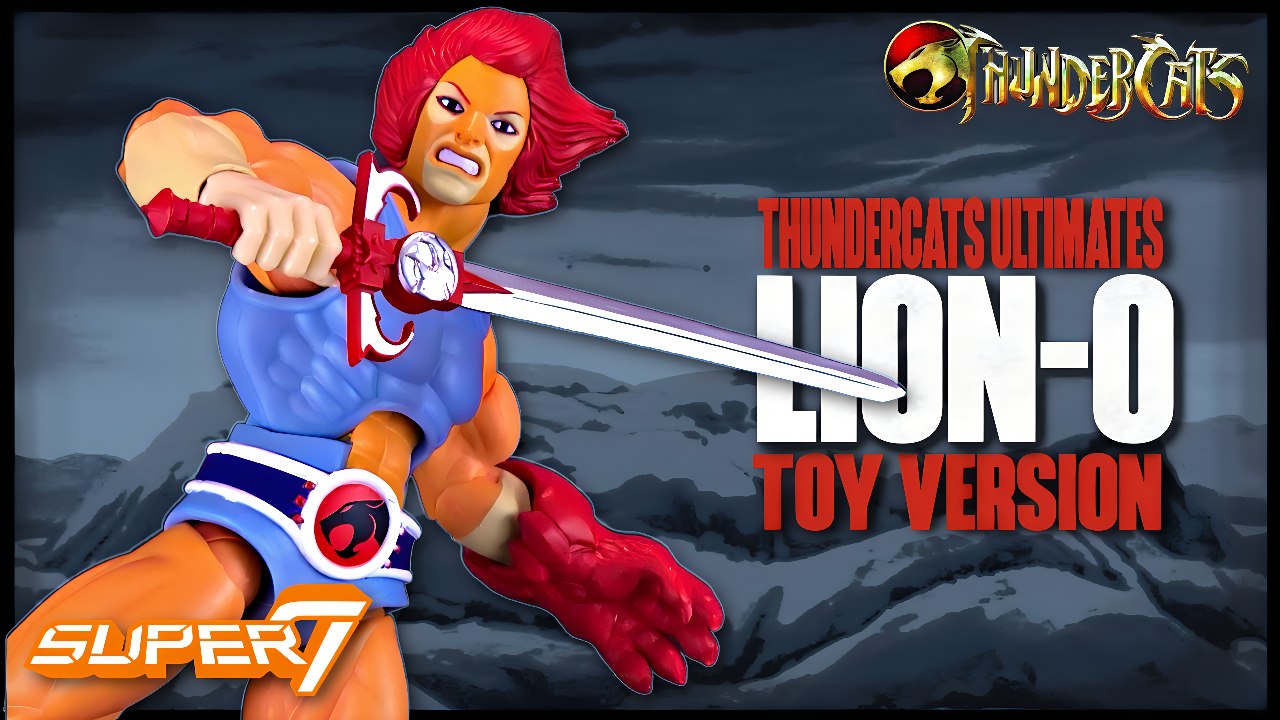 Super7 Thundercats Ultimates Lion-O Toy Version