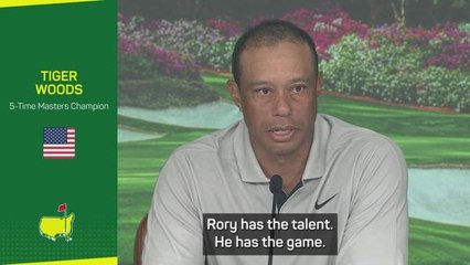McIlroy will be a Masters Champion one day - Woods