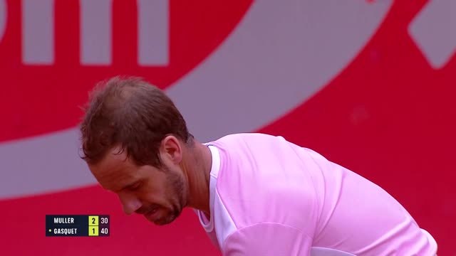 Marrakech - Muller surprend Gasquet