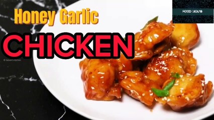 Honey garlic chicken