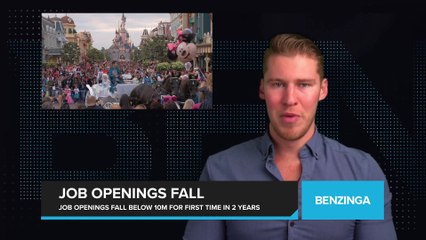 Job Openings Fall Below 10M For First Time in 2 Years