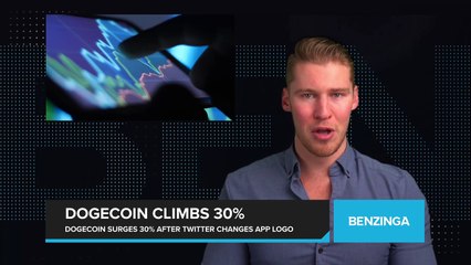 Dogecoin Surges 30% After Twitter Changes App Logo