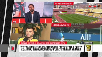 Enrique Triverio habla sobre su adaptación a la altura