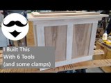 Guy Builds Cabinet For Garbage Cans With Only 6 Tools