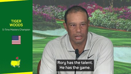 McIlroy will be a Masters Champion one day - Woods