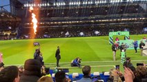 N’Golo Kante leading Chelsea out vs Liverpool