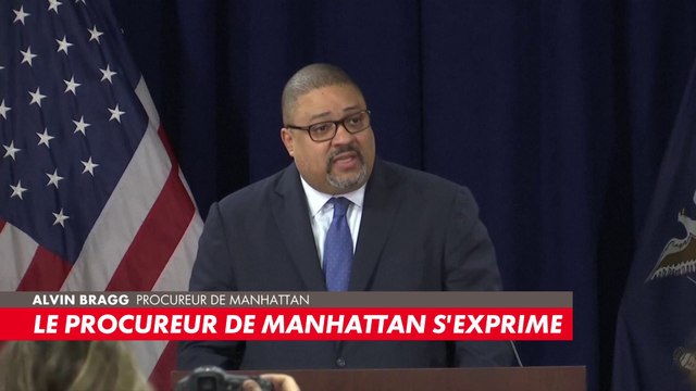 Le procureur Alvin Bragg sur l'inculpation de Donald Trump : «Le grand jury a constaté que 34 documents contenaient de fausses déclarations»