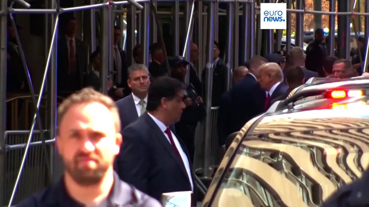 Vor Gericht in New York: Trump plädiert in 34 Anklagepunkten auf 'nicht schuldig'