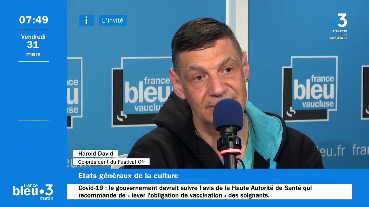 "Réenchanter les festivals" à Avignon ? Avec Harold David, co-président du festival Off